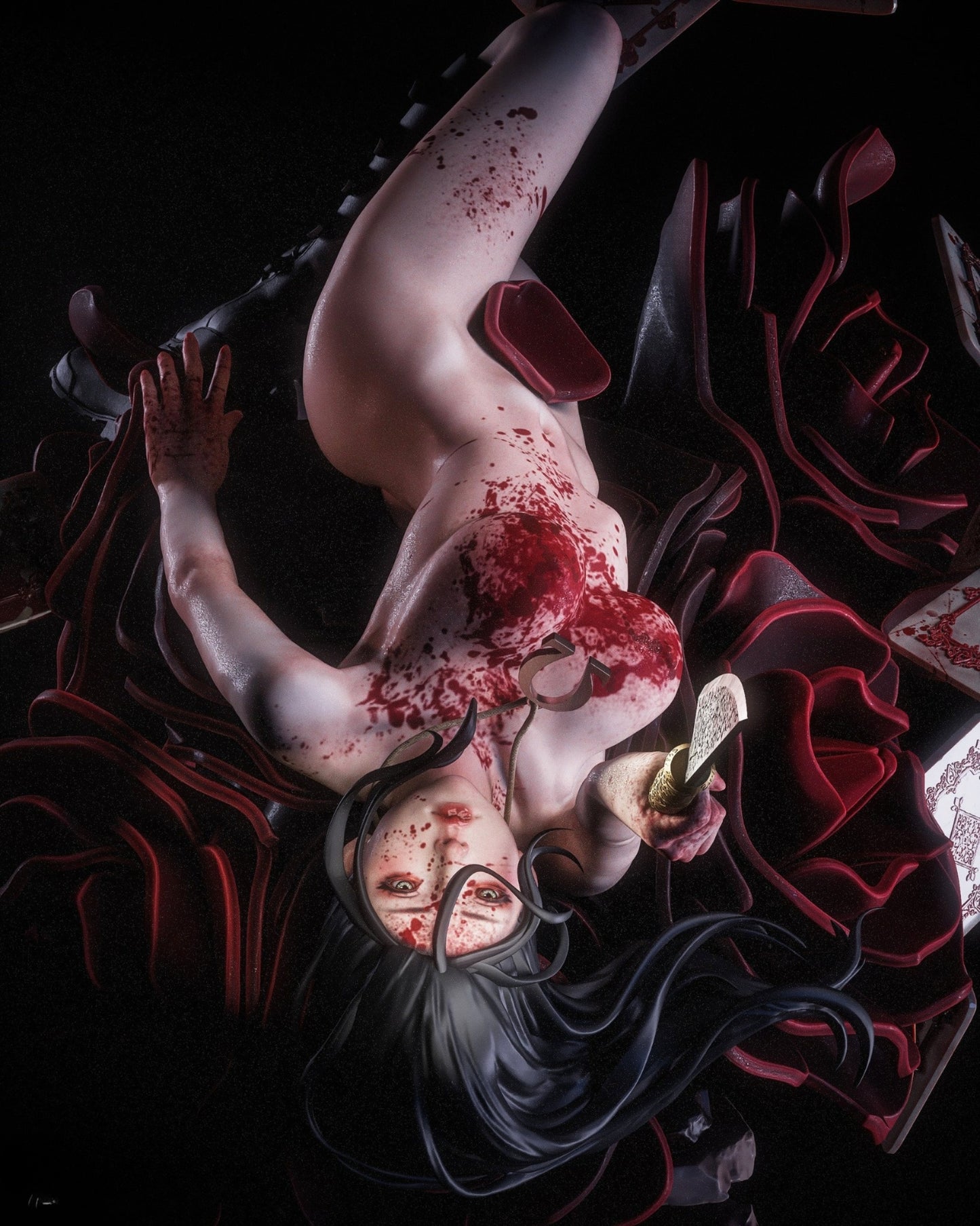 1627 Alice_Twisted Wonderland NSFW - STL 3D Print Files