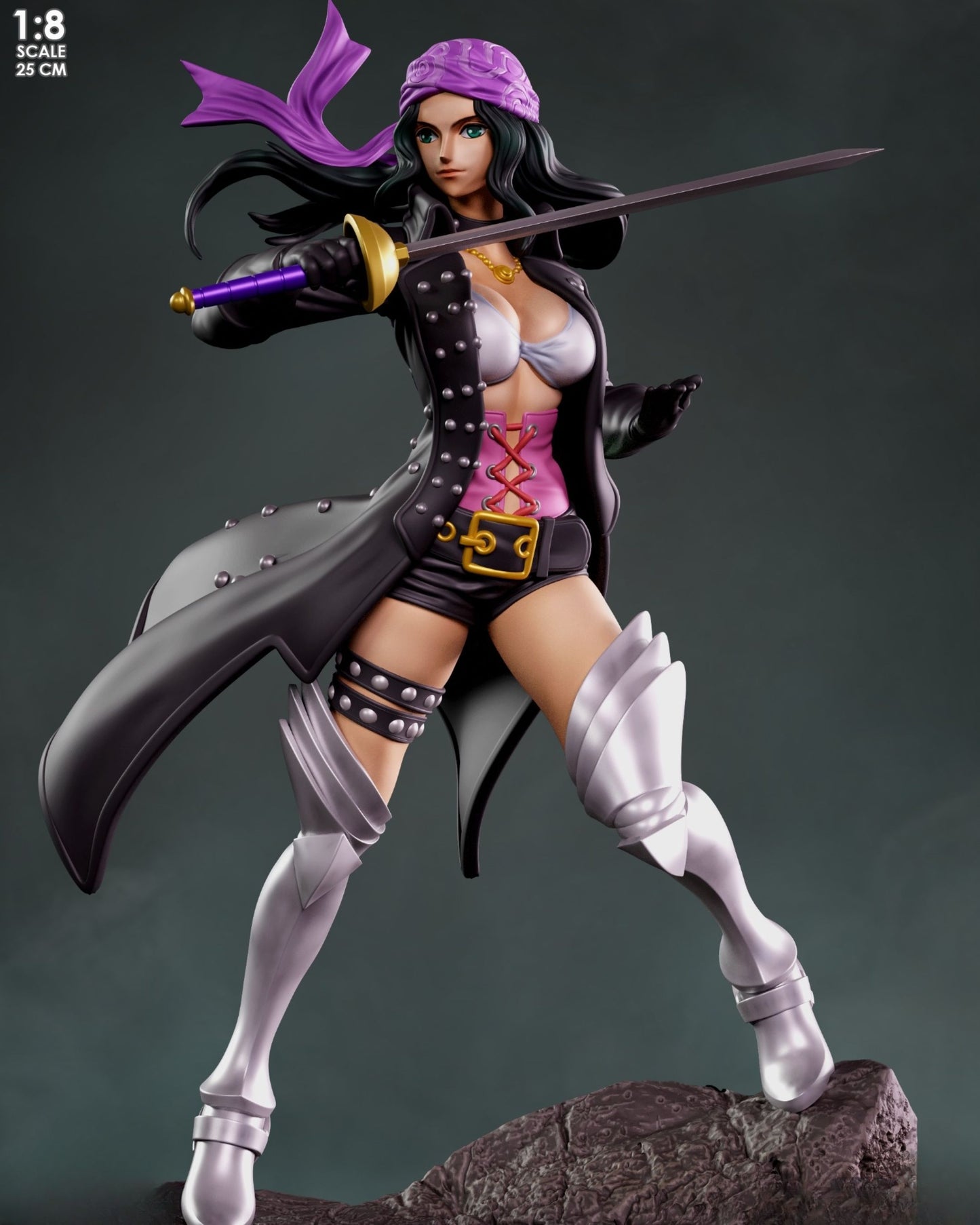 0387 Nico Robin_One Piece - STL 3D Print Files