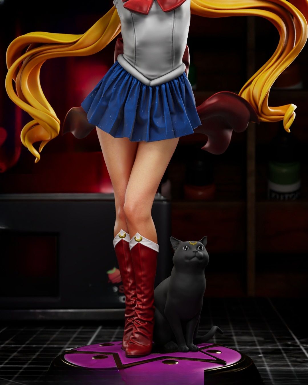 0354 Sailor Moon - STL 3D Print Files