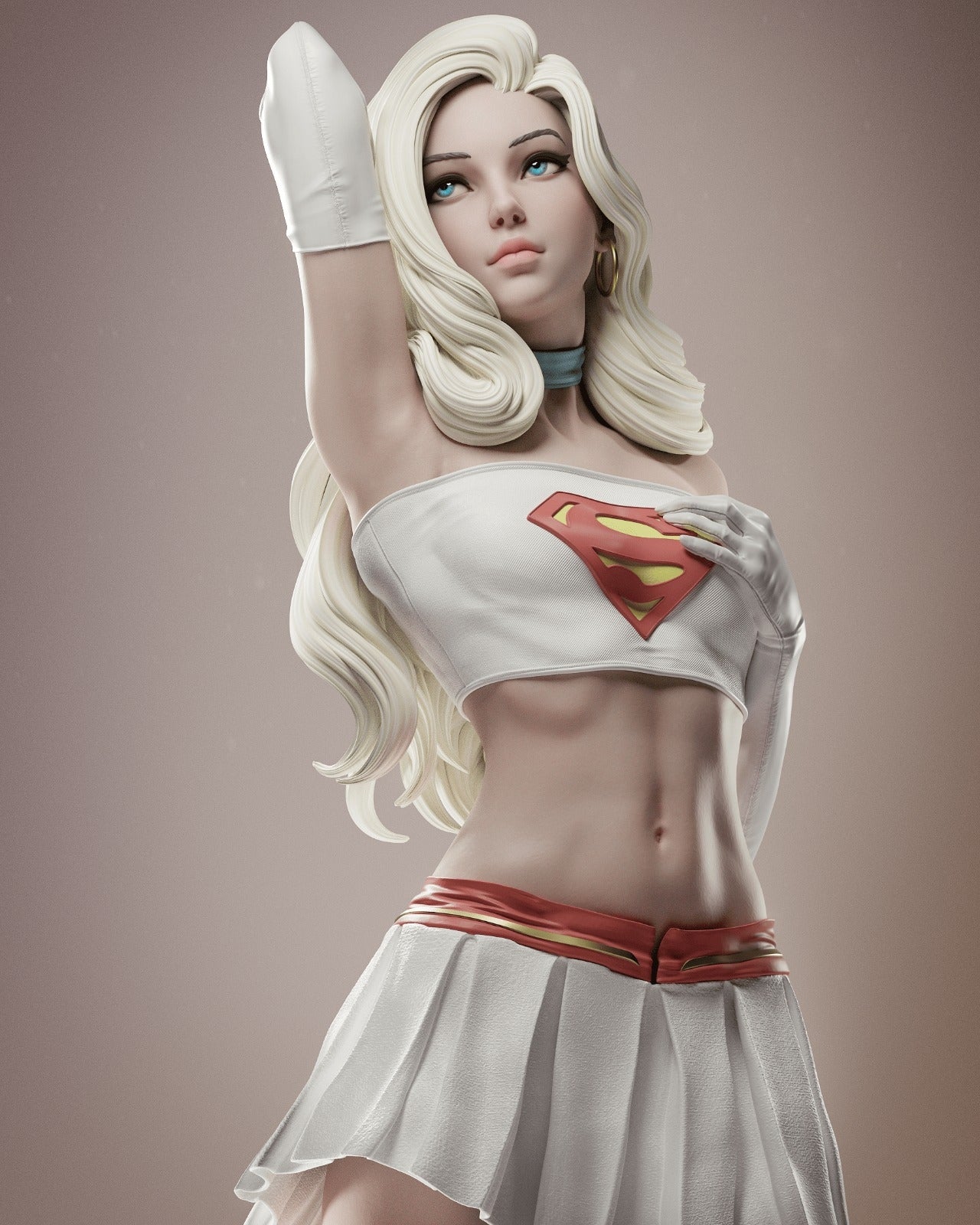 0426 Supergirl - DC Comics (1456) - STL 3D Print Files