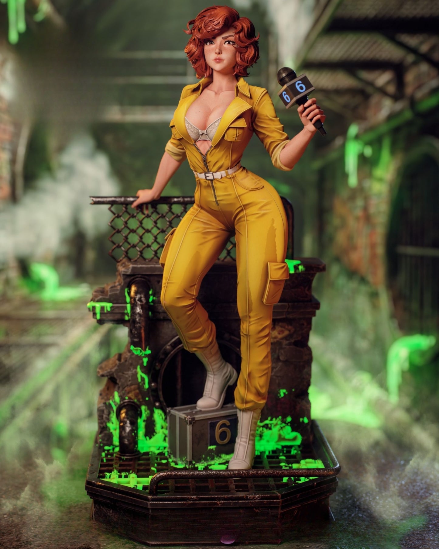 0347 April O’Neil NSFW - STL 3D Print Files