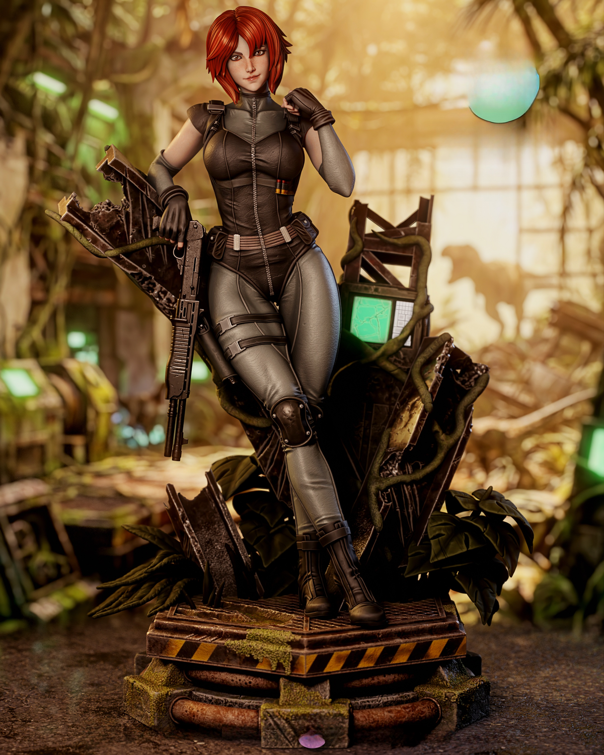 1811 Regina_Dino Crisis NSFW - STL 3D Print Files