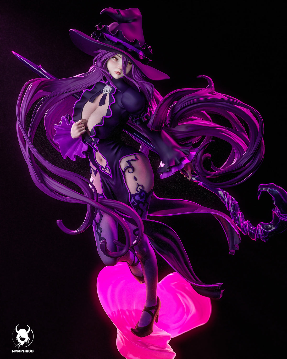 2155 Dark Mage - STL 3D Print Files