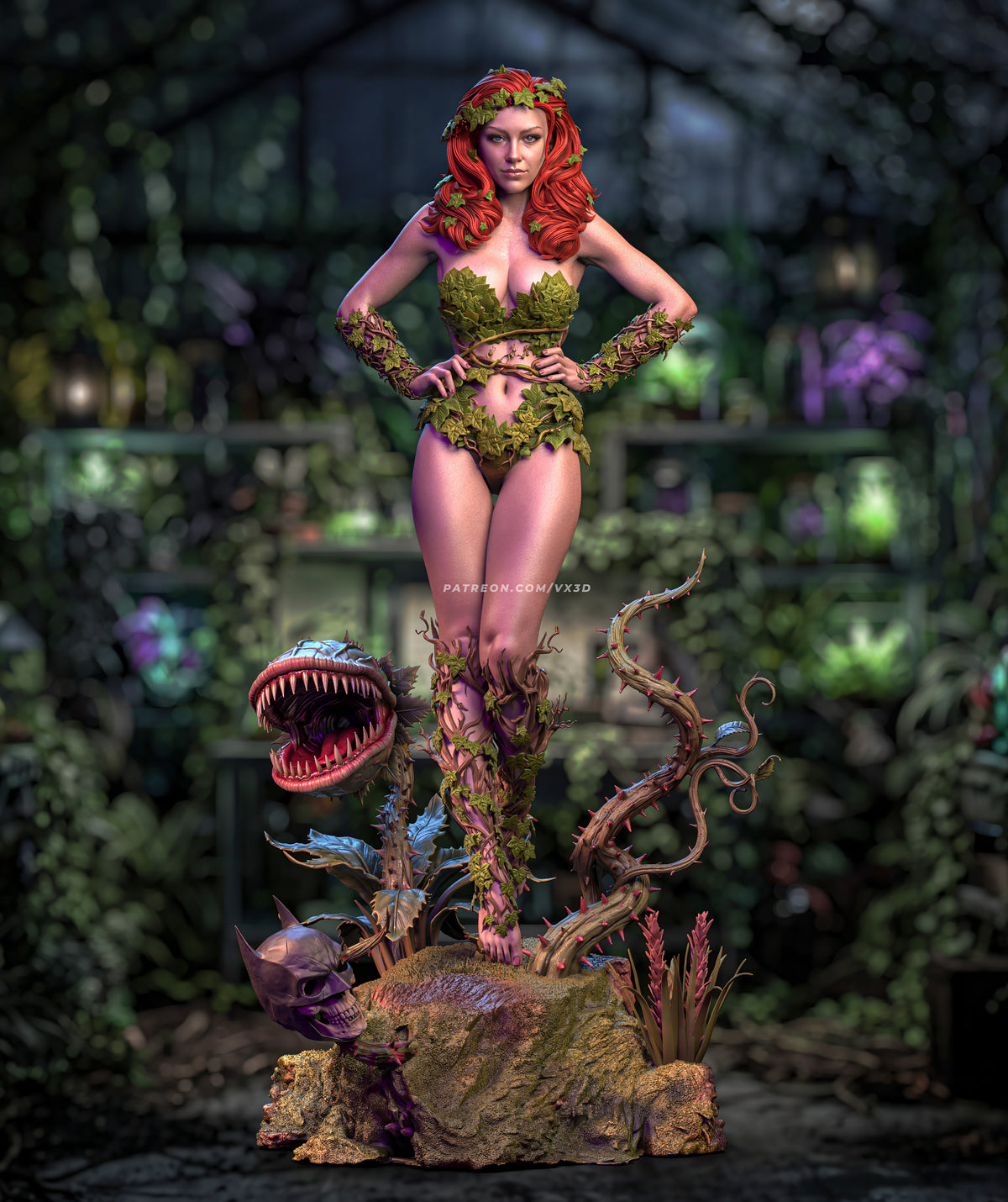 1999 Poison Ivy_DC Comics NSFW - STL 3D Print Files