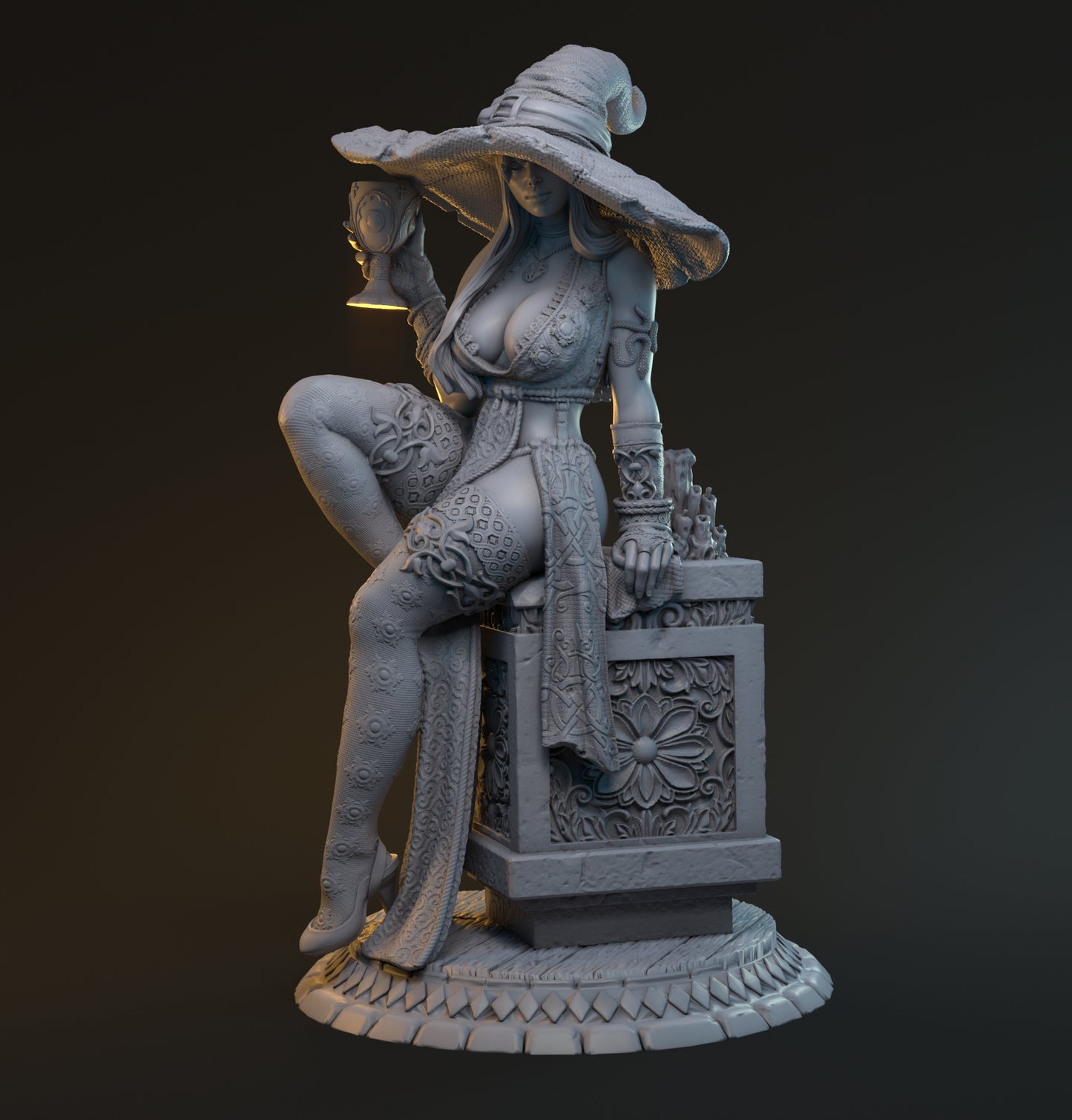 1718 Merlin_Miniature NSFW - STL 3D Print Files