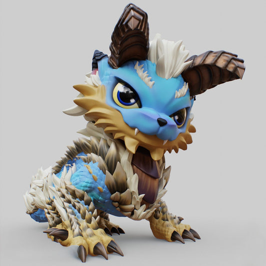 0153 Zinogre - STL 3D Print Files