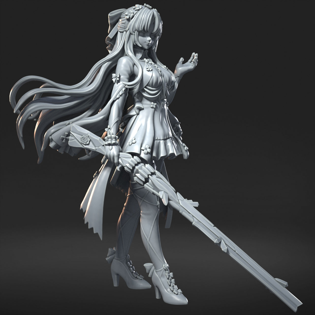 1324 Dungeon PinUps_January2026 - STL 3D Print Files