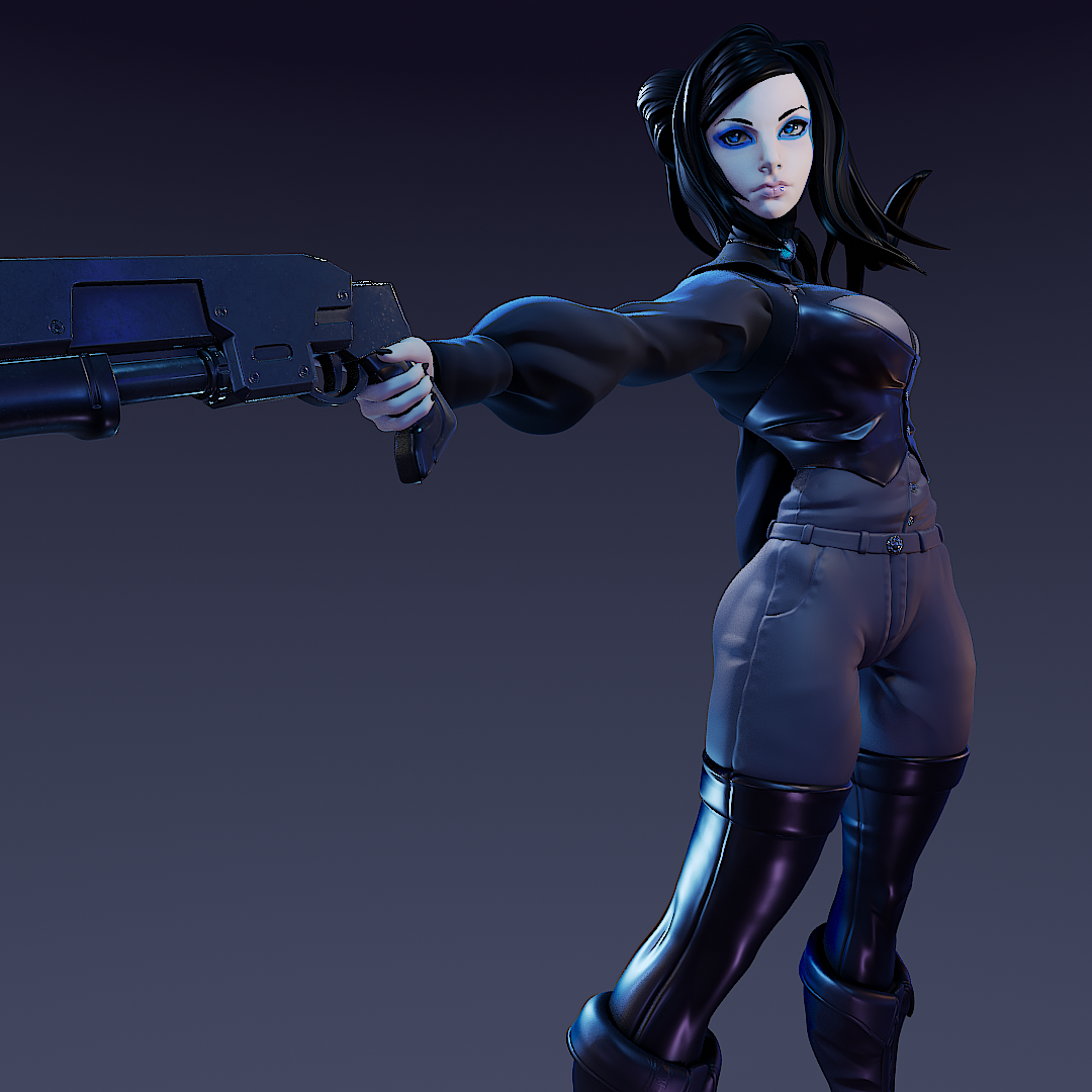 2059 Re-L Mayer_Ergo Proxy - STL 3D Print Files