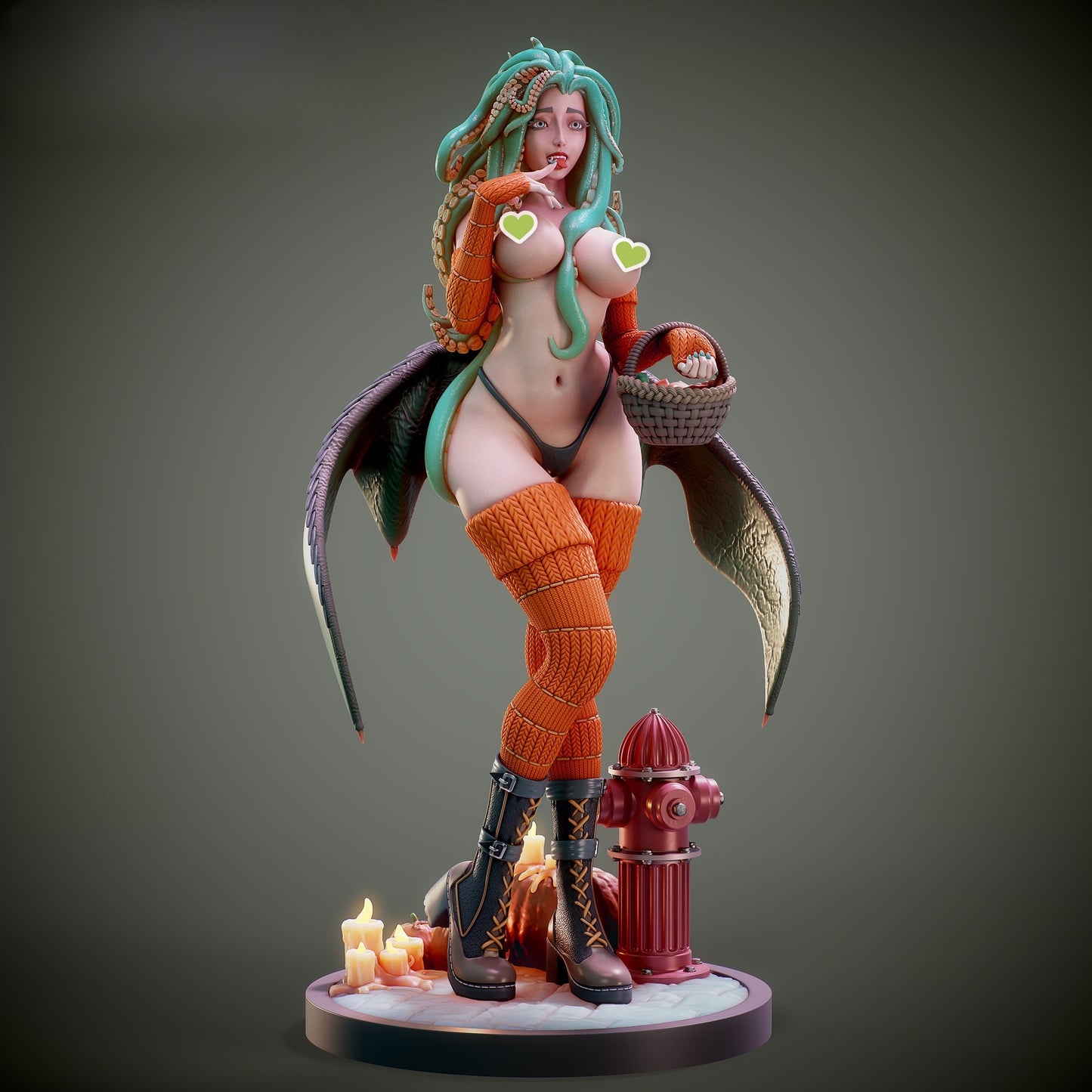 1594 Cthylla_Trick or Treat NSFW - STL 3D Print Files