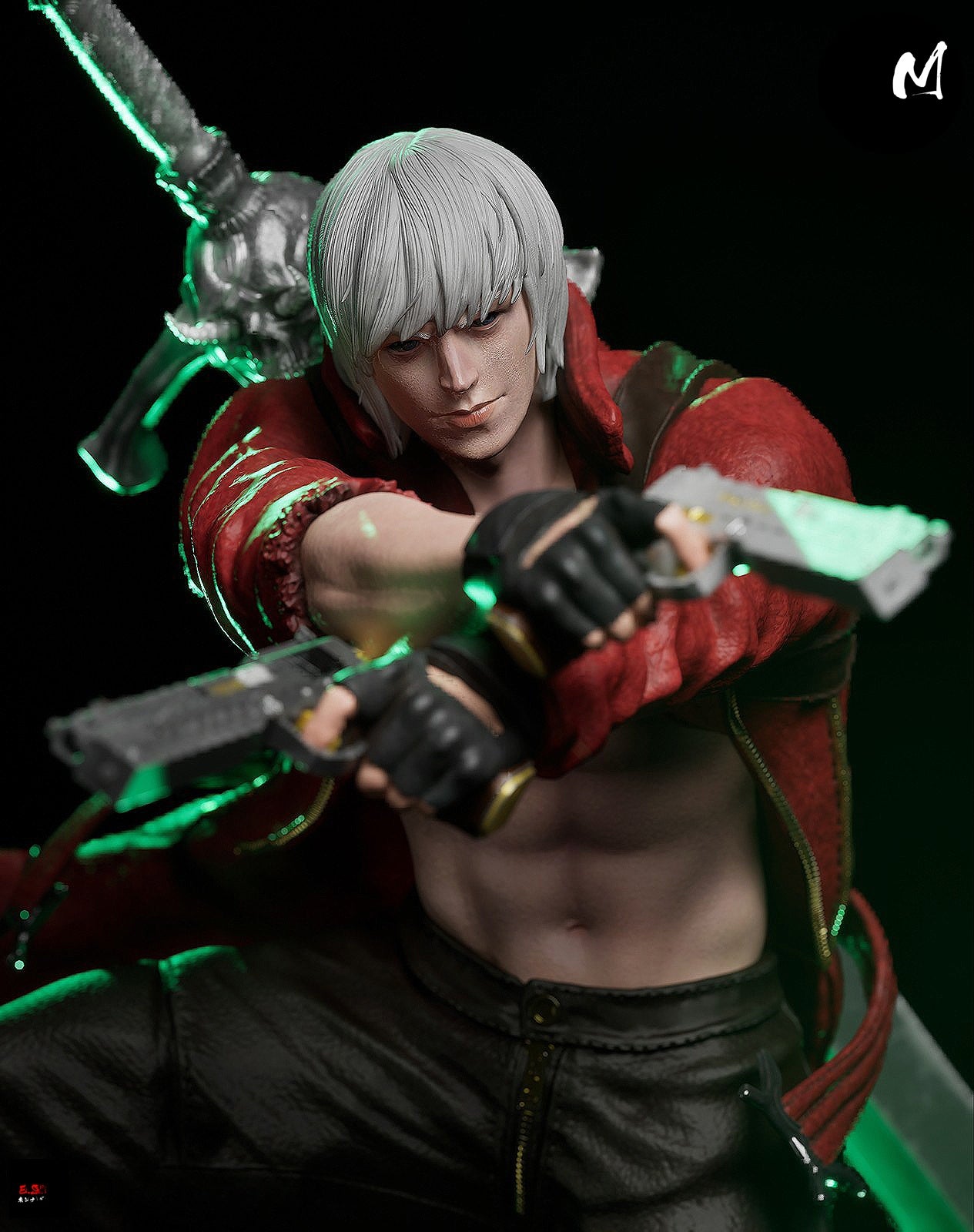 1623 Dante_Devil May Cry 3 - STL 3D Print Files
