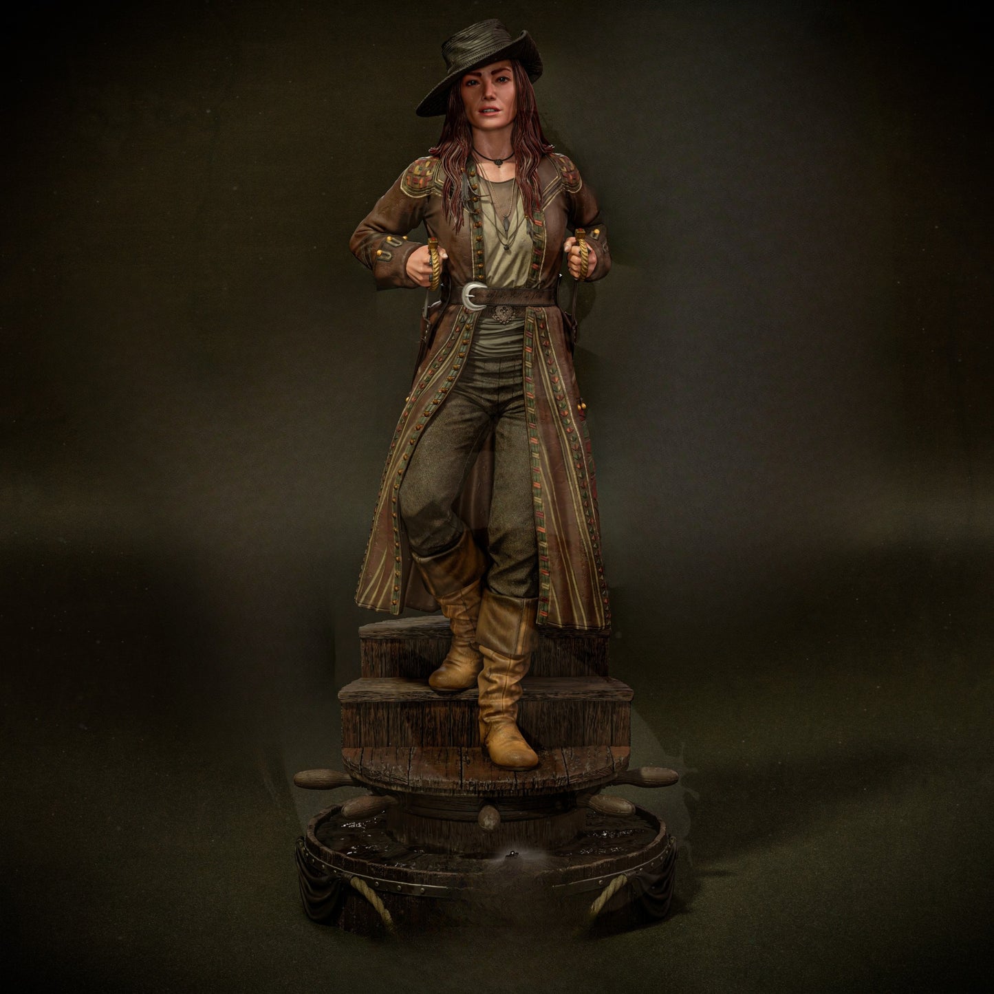 0673 Anne Bonny - STL 3D Print Files