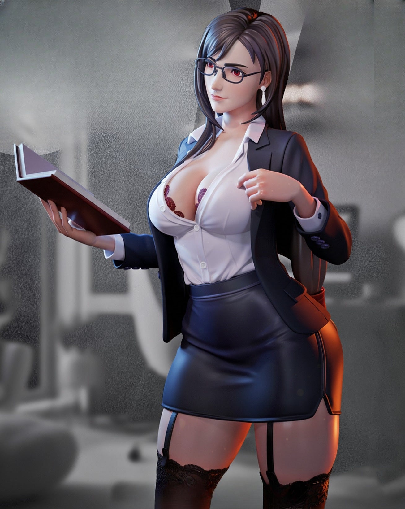 0348 Tifa Lockhart_Final FantasyVII - STL 3D Print Files