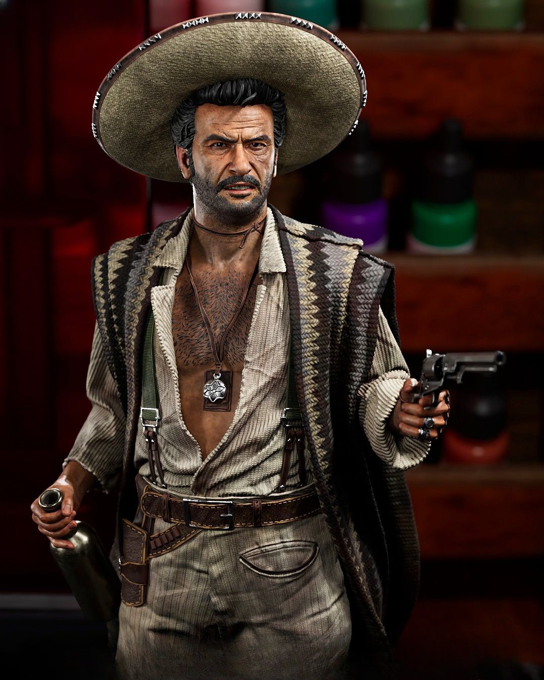 0356 Tuco Ramirez - STL 3D Print Files