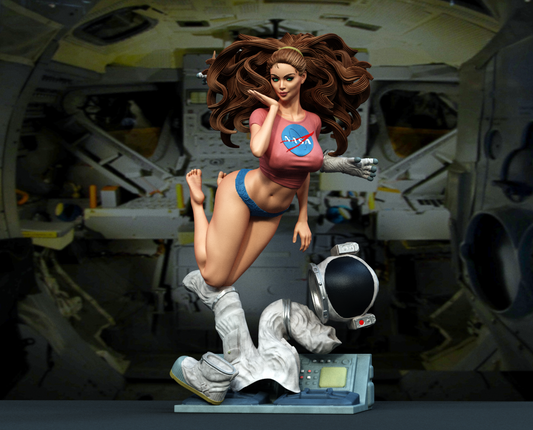 1065 Astronaut Girl - STL 3D Print Files