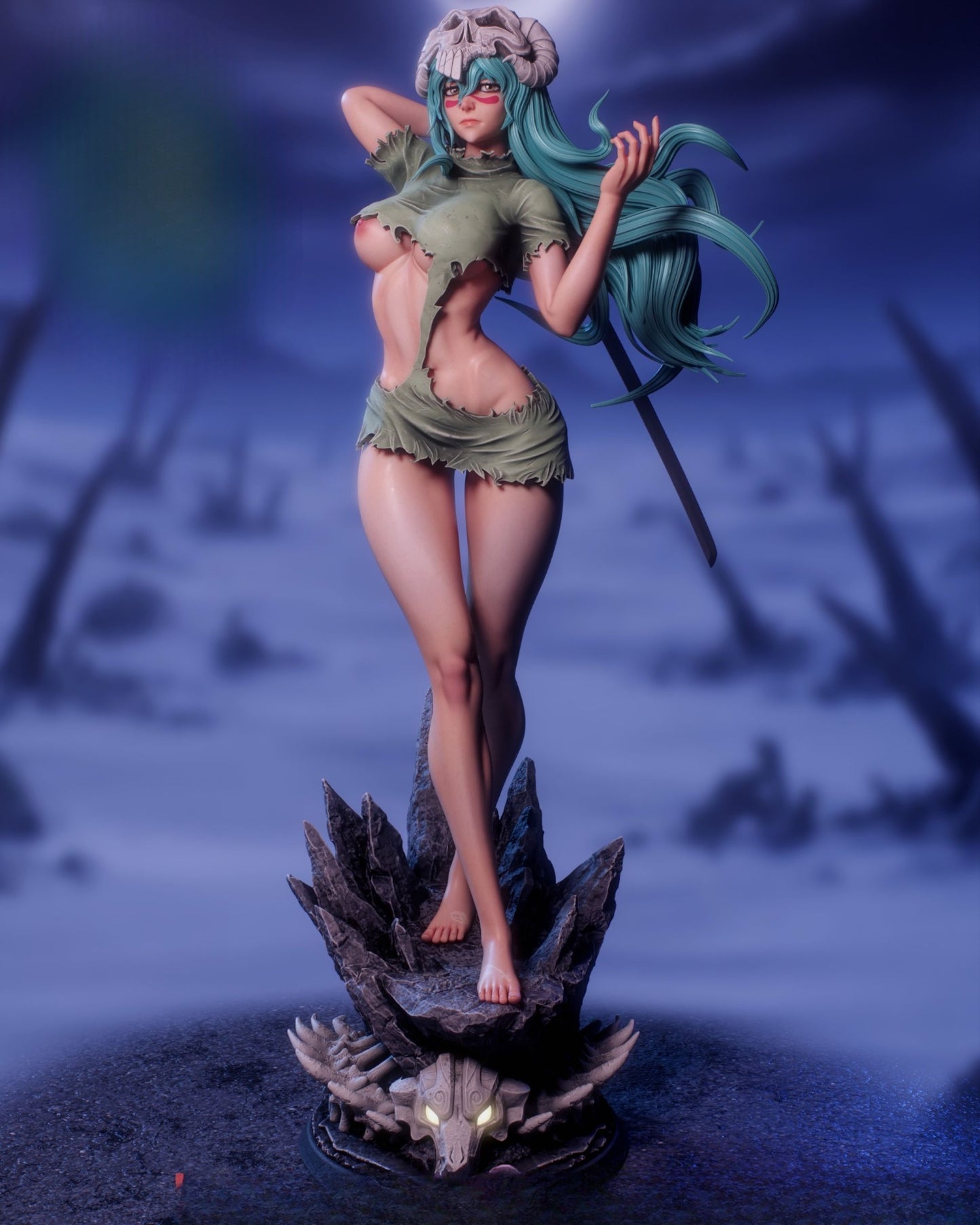 0270 Bleach Nelliel - STL 3D Print Files