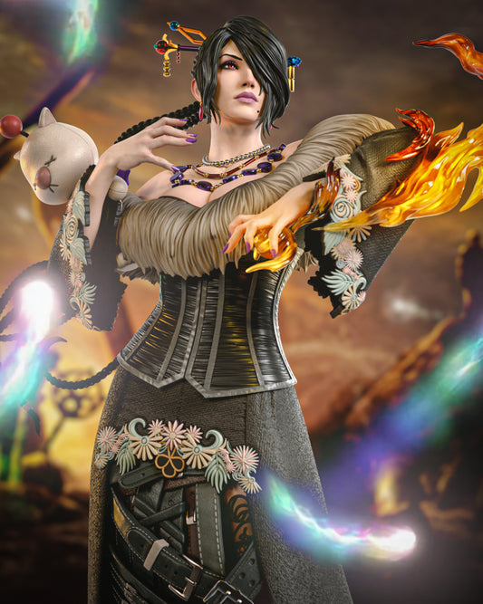 1441 Lulu_ Final Fantasy X - STL 3D Print Files