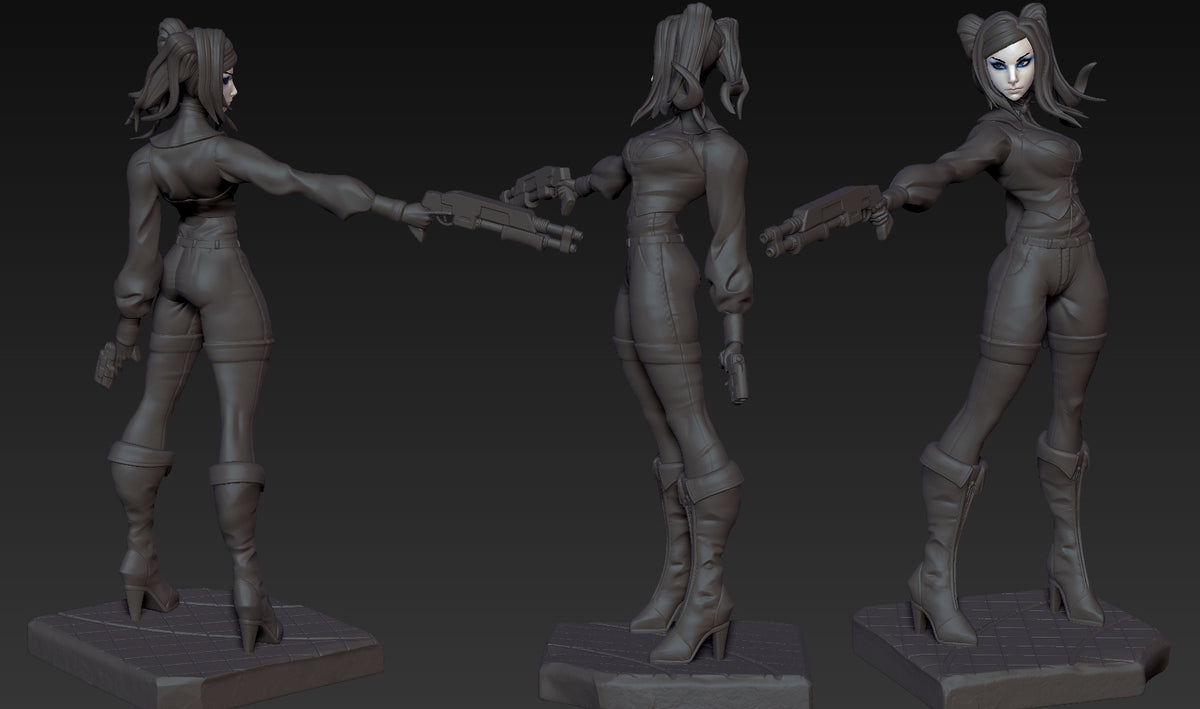 2059 Re-L Mayer_Ergo Proxy - STL 3D Print Files
