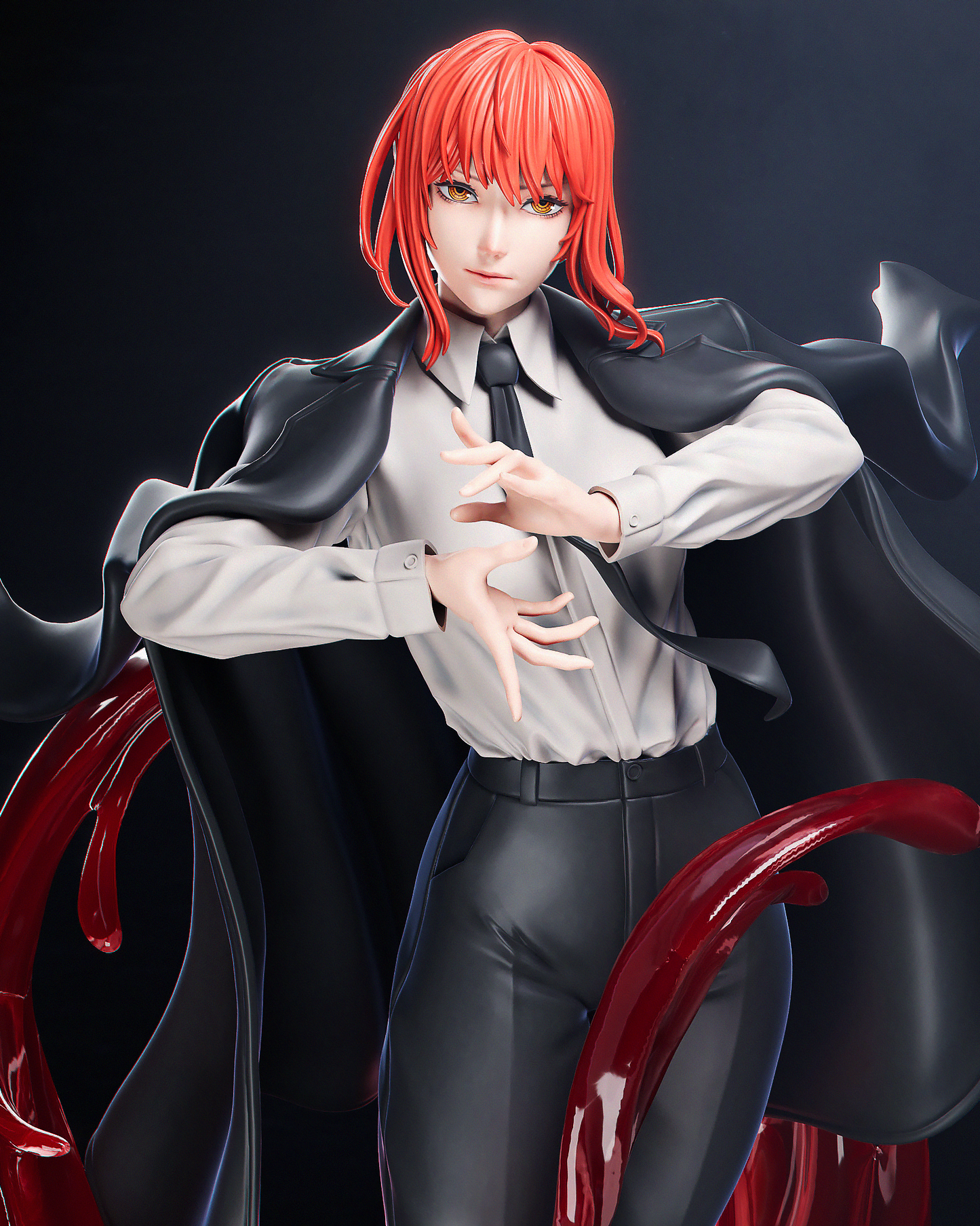 0382 Makima_Chainsaw Man NSFW - STL 3D Print Files