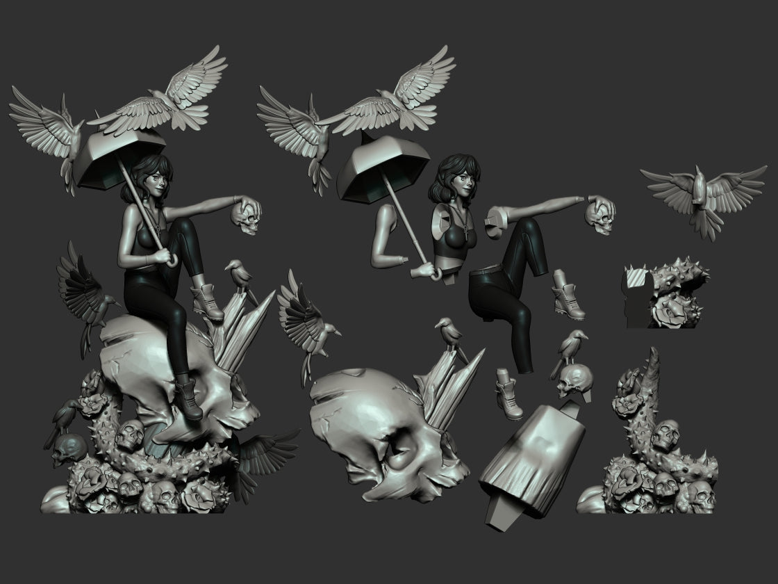 1160 Death Sadman_The Sandman - STL 3D Print Files