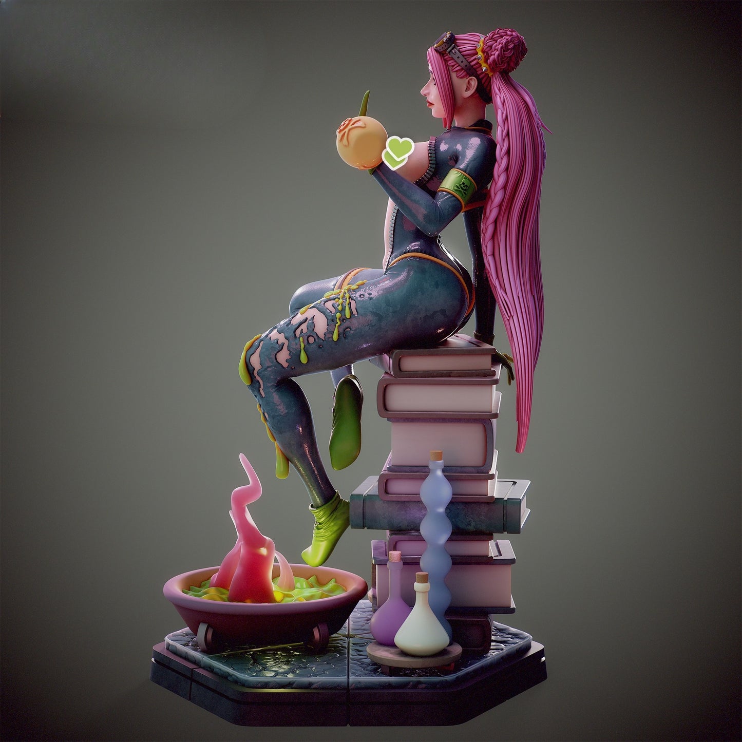 1608 Sophie_Lady Alchemist NSFW - STL 3D Print Files