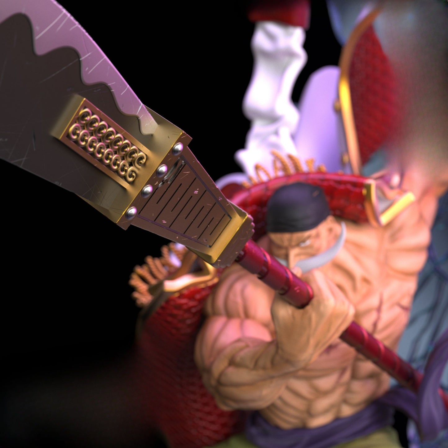 0373 Whitebeard_One Piece - STL 3D Print Files