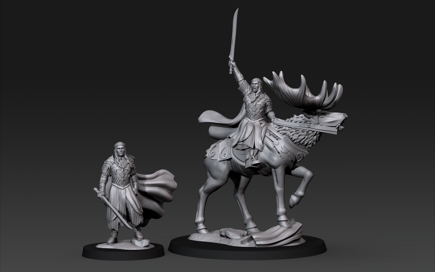 0695 Wood Elves Army Bundle - STL 3D Print Files