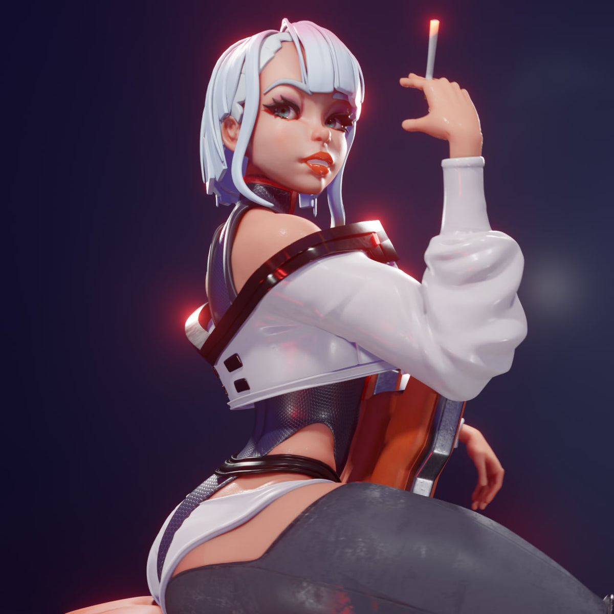 1793 Lucy_Cyberpunk Edgerunner - STL 3D Print Files