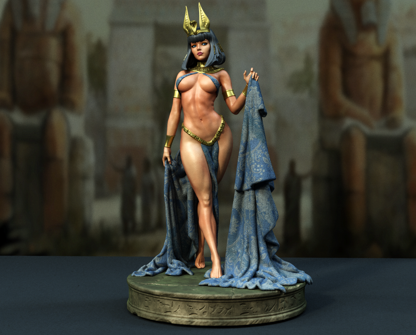 1483 Young Cleopatra NSFW - STL 3D Print Files