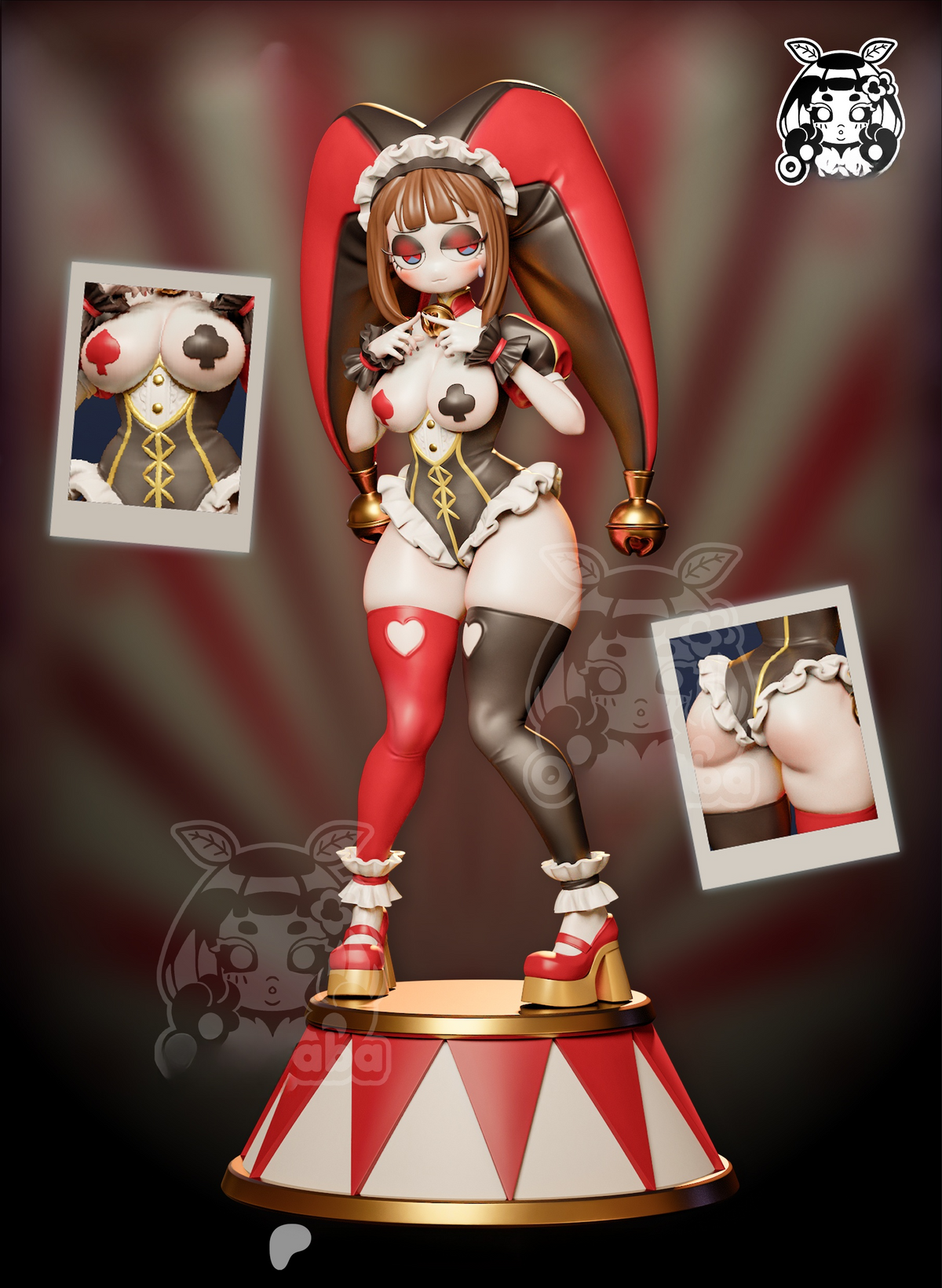 1798 Pomni_The Amazing Digital Circus - STL 3D Print Files