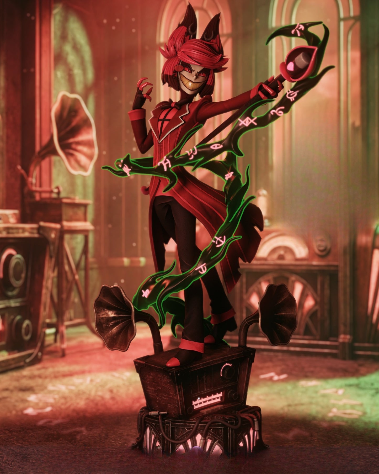 0814 Alastor_Hazbin Hotel - STL 3D Print Files