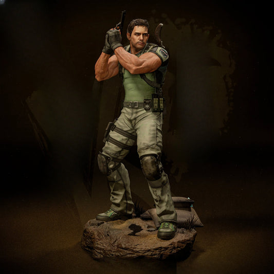 0598 Chris Redfield - STL 3D Print Files