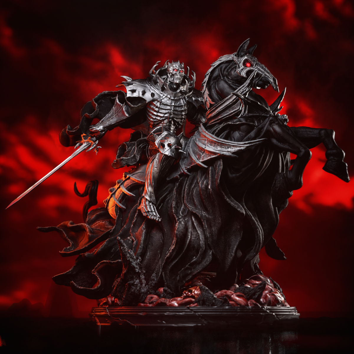 2215 Skull Knight_Berserk - STL 3D Print Files