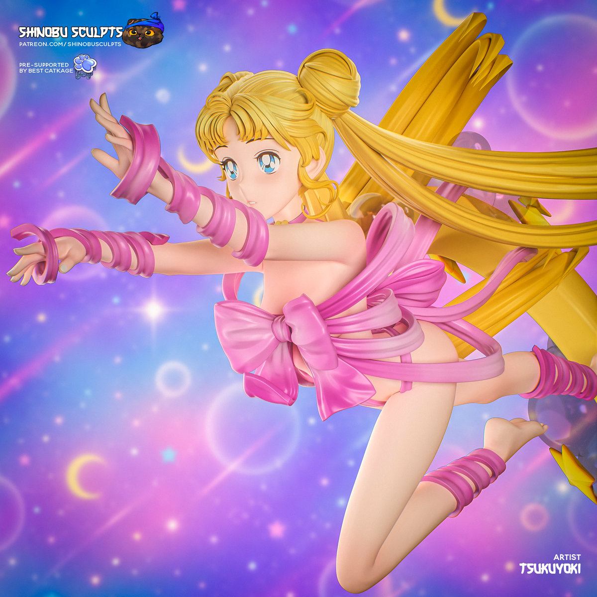 2045 Sailor Moon - STL 3D Print Files
