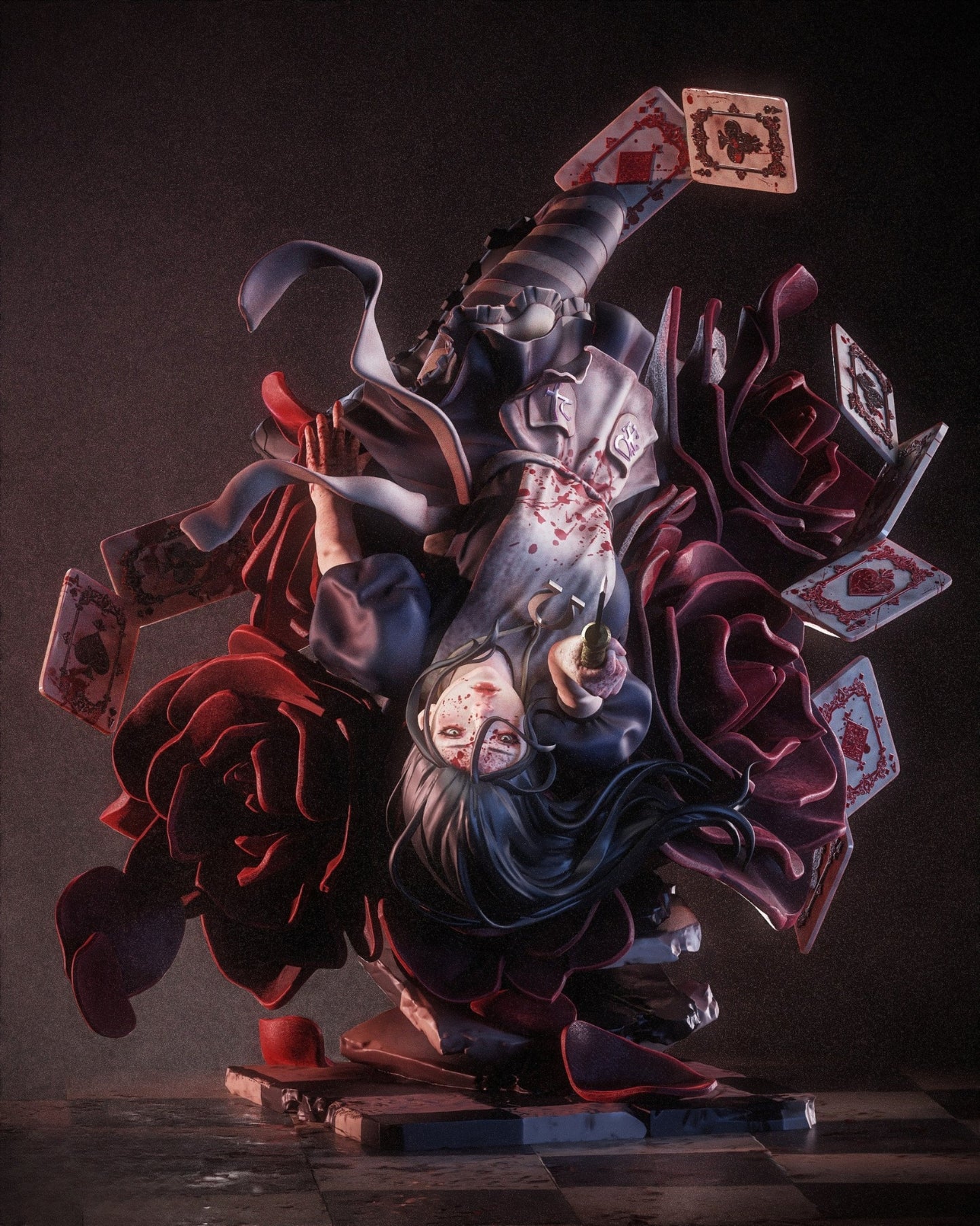 1627 Alice_Twisted Wonderland NSFW - STL 3D Print Files