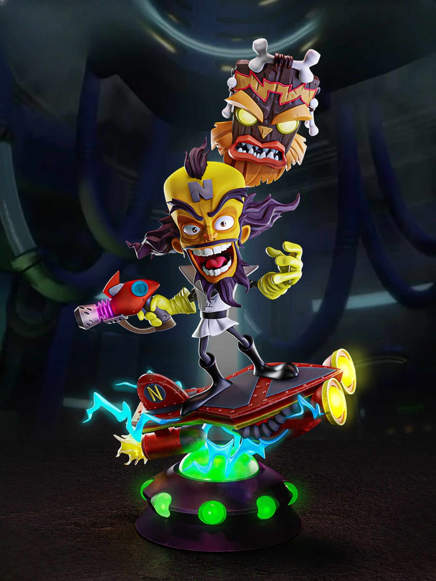 0807 Dr. Neo Cortex - STL 3D Print Files