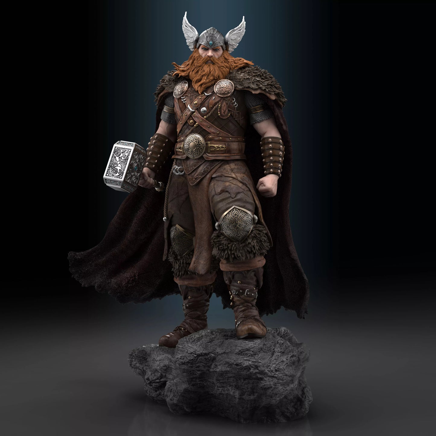 1102 Viking Thor - STL 3D Print Files