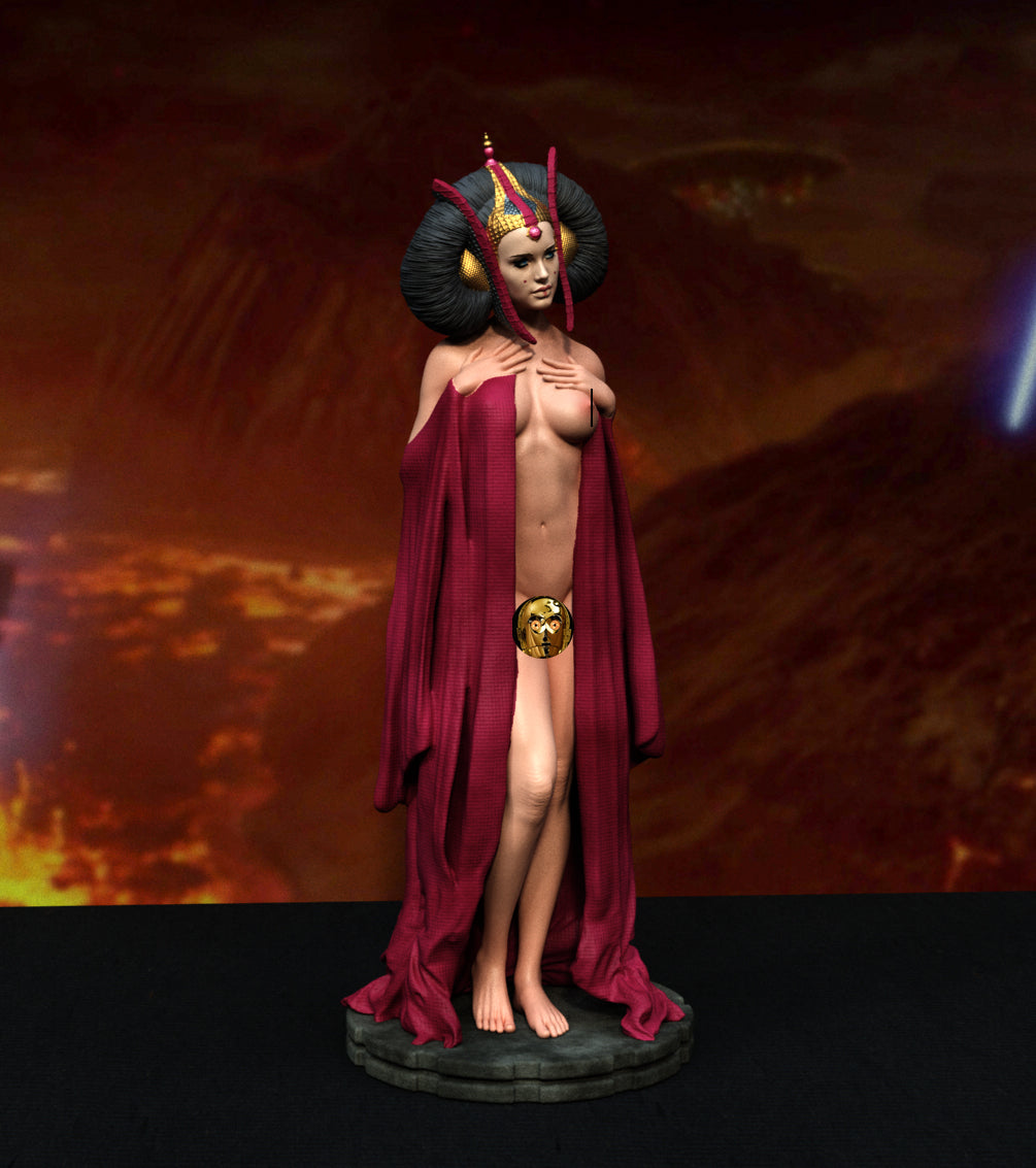 0172 Padmé Amidala NSFW - Star Wars (2934) - STL 3D Print Files
