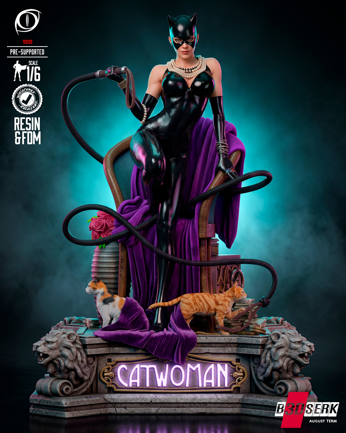 1865 Catwoman - STL 3D Print Files