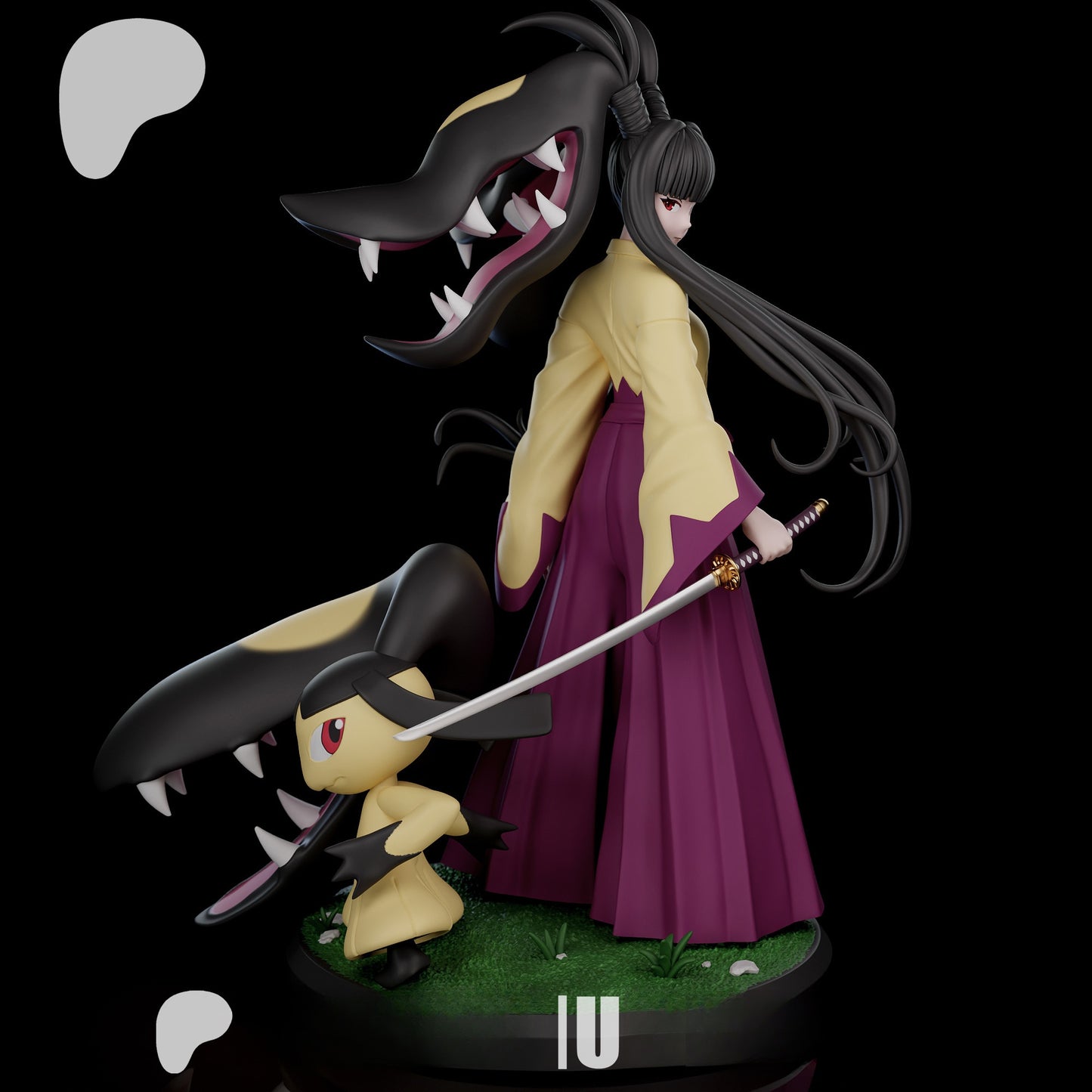 1668 Mega Mawile_Pokemon - STL 3D Print Files