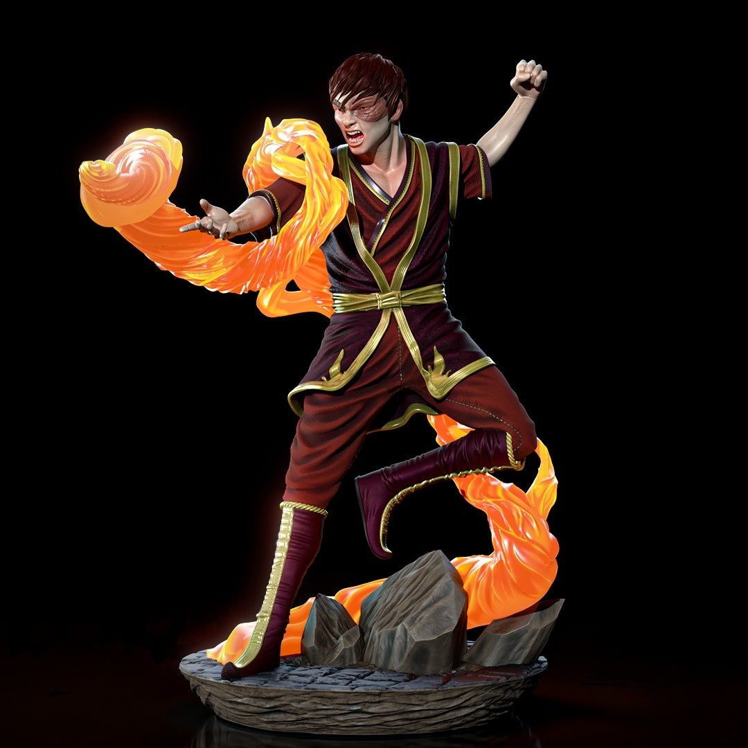 0823 Zuko from Avatar - STL 3D Print Files