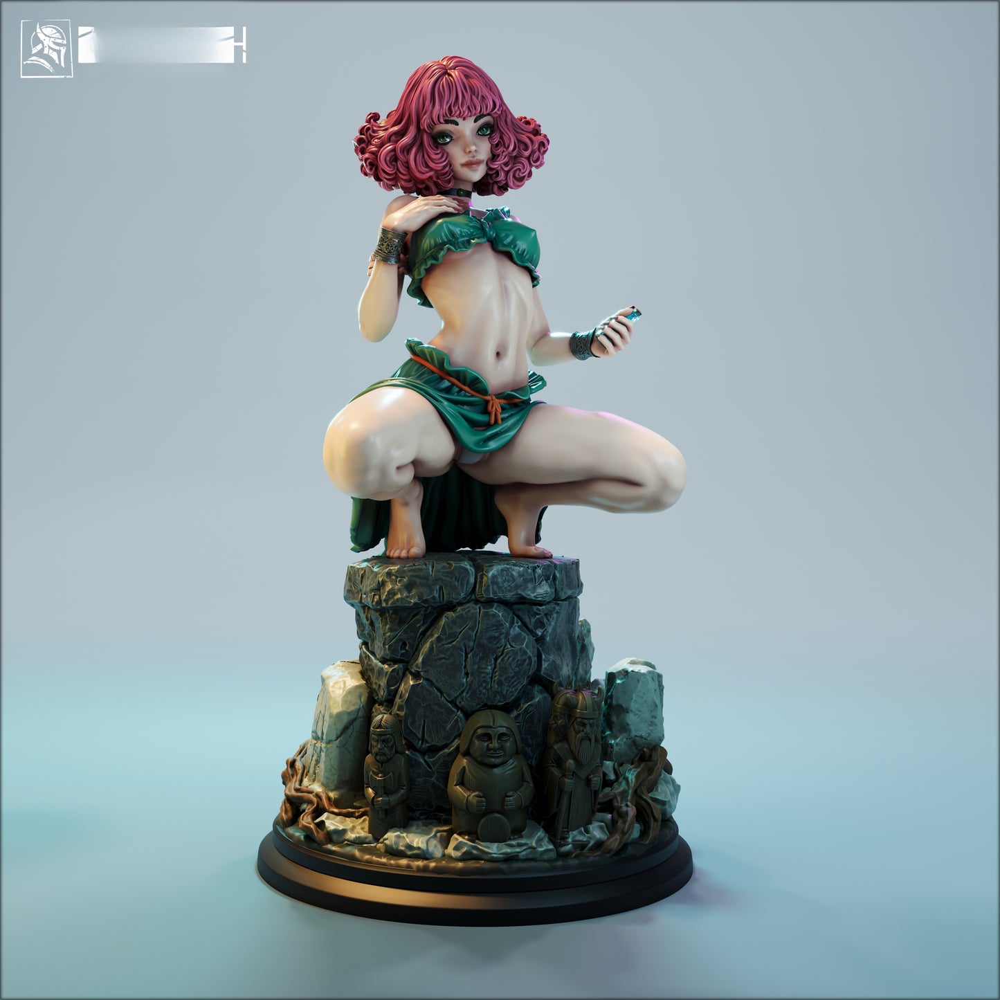 1715 Asiri Hedgewitch_Mini NSFW - STL 3D Print Files