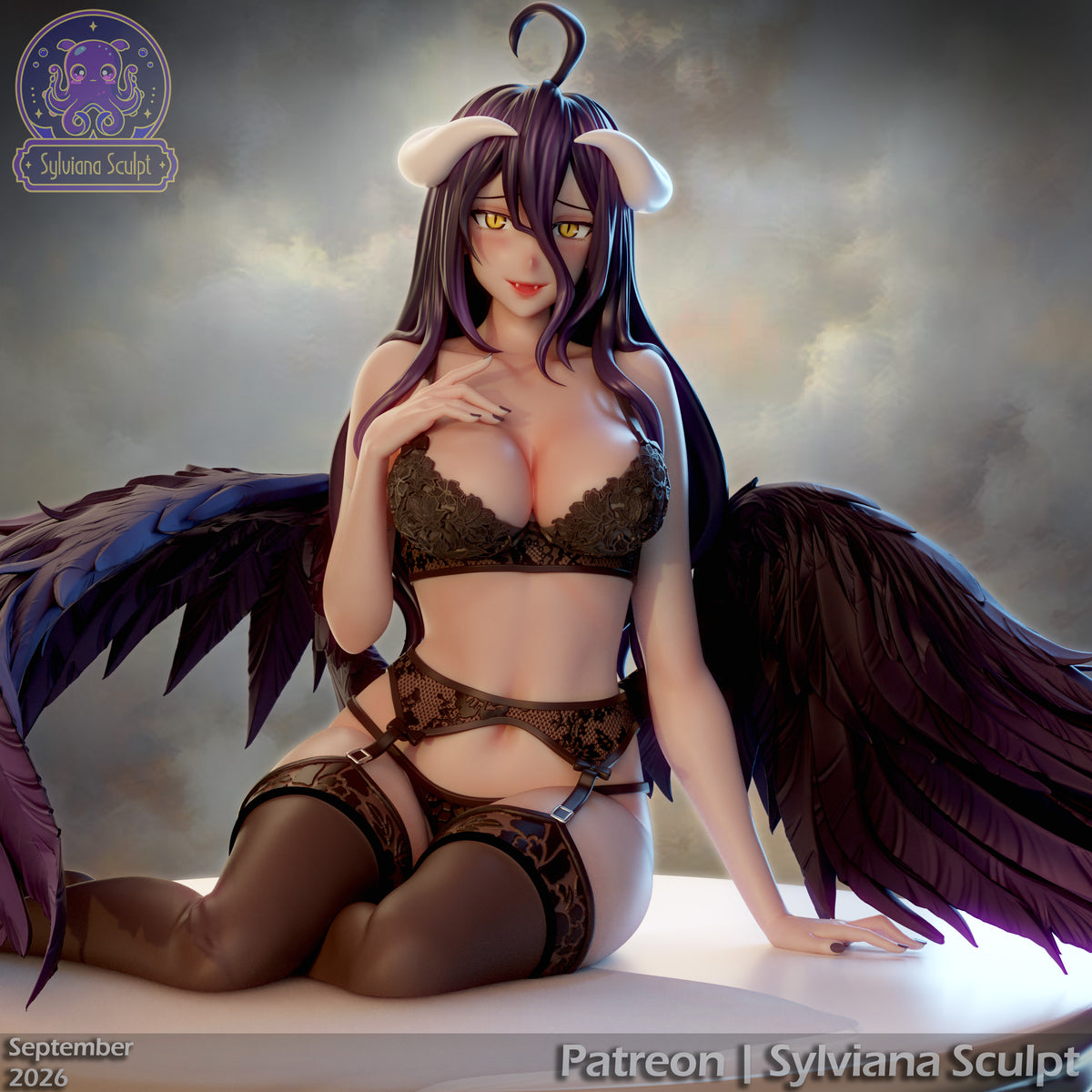 2195 Albedo Shalltear_Overlord NSFW - STL 3D Print Files