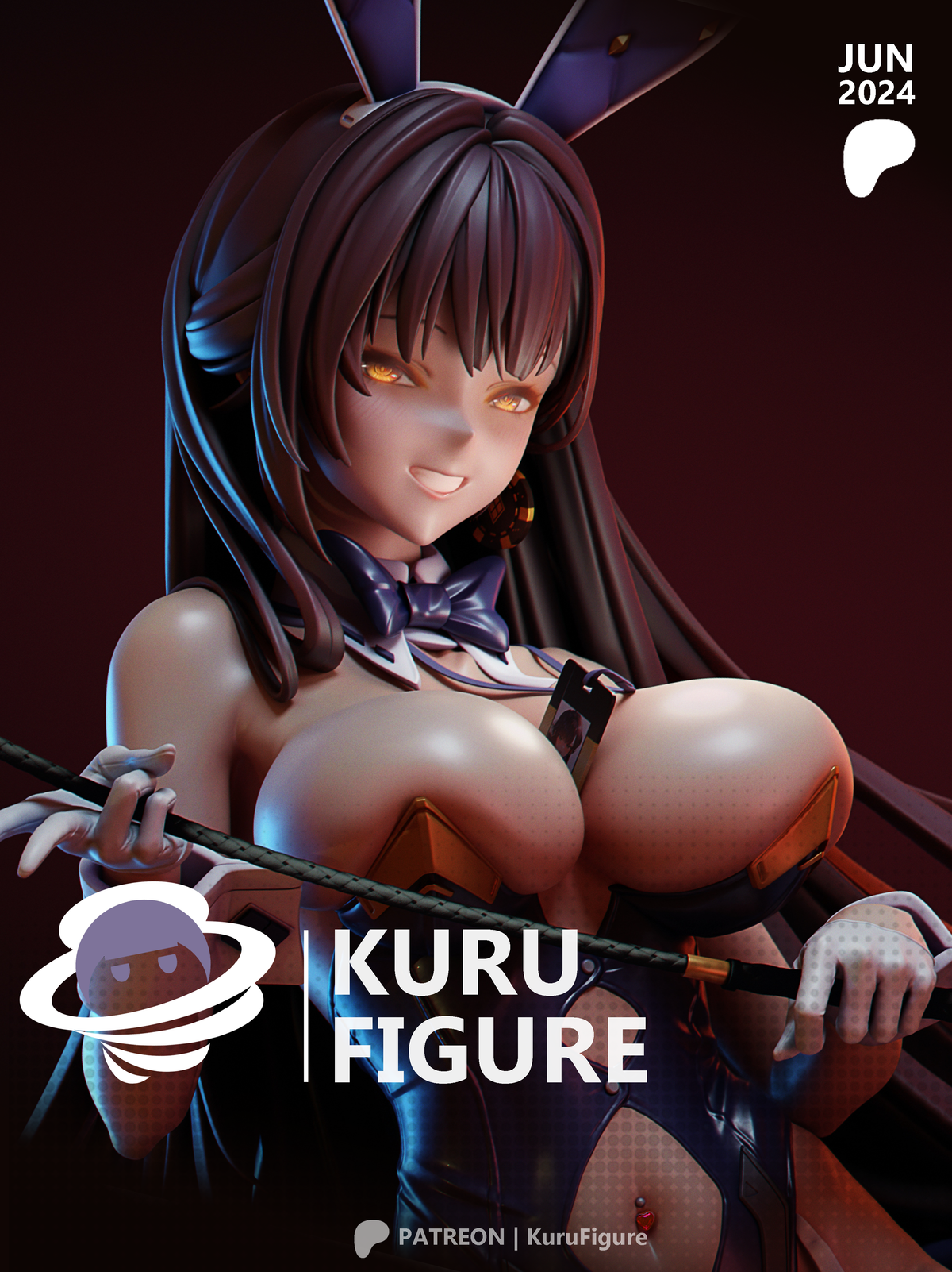 1943 Marciana Bunny_Nikke - STL 3D Print Files