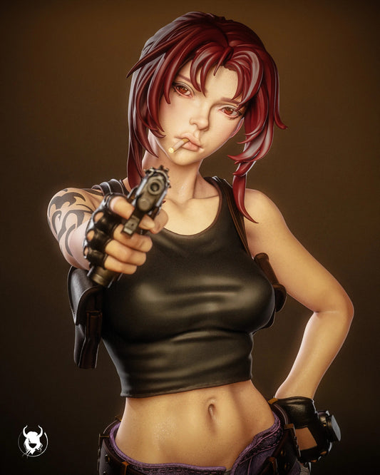1772 Revy_Black Lagoon NSFW - STL 3D Print Files