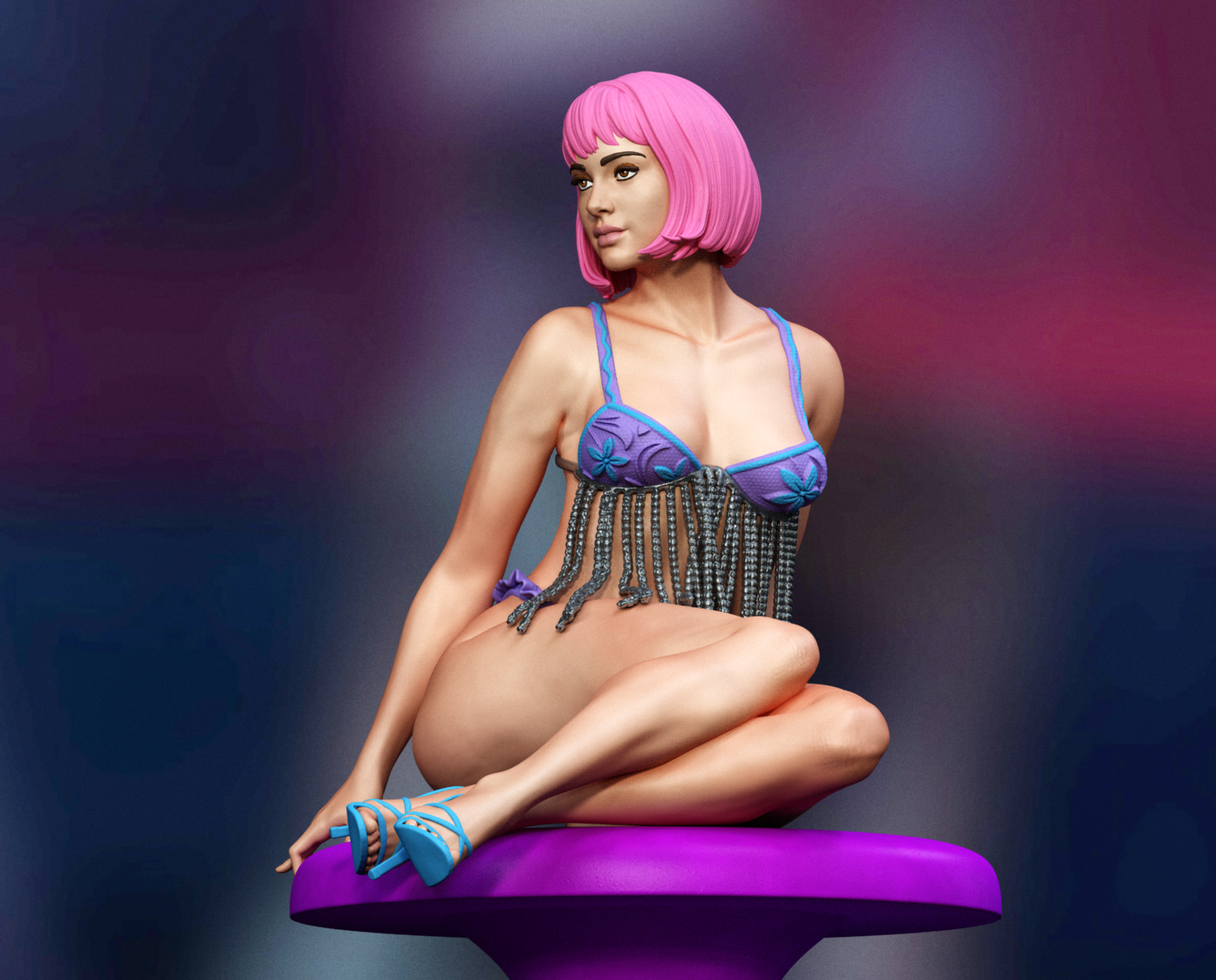 1482 Natali Postman_Closer2004 NSFW - STL 3D Print Files