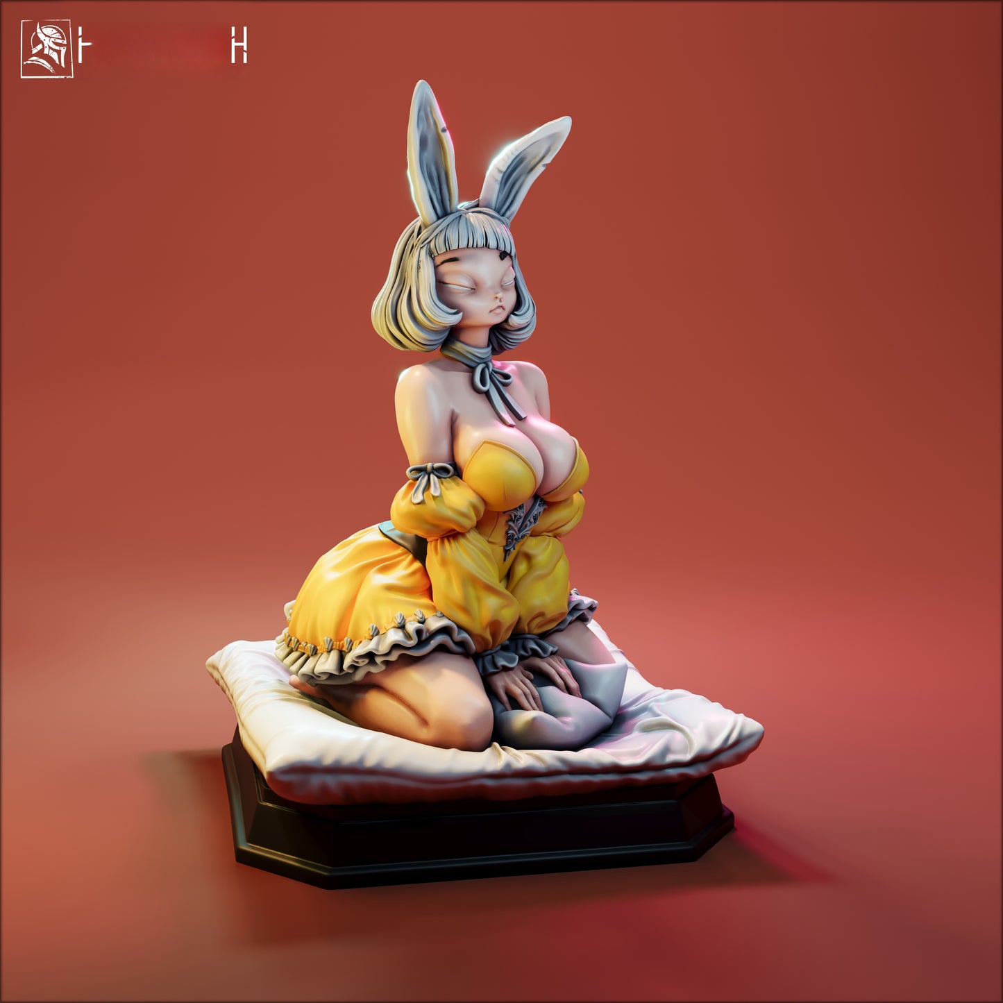 1711 Miko Bunny Alter_Miniature NSFW - STL 3D Print Files