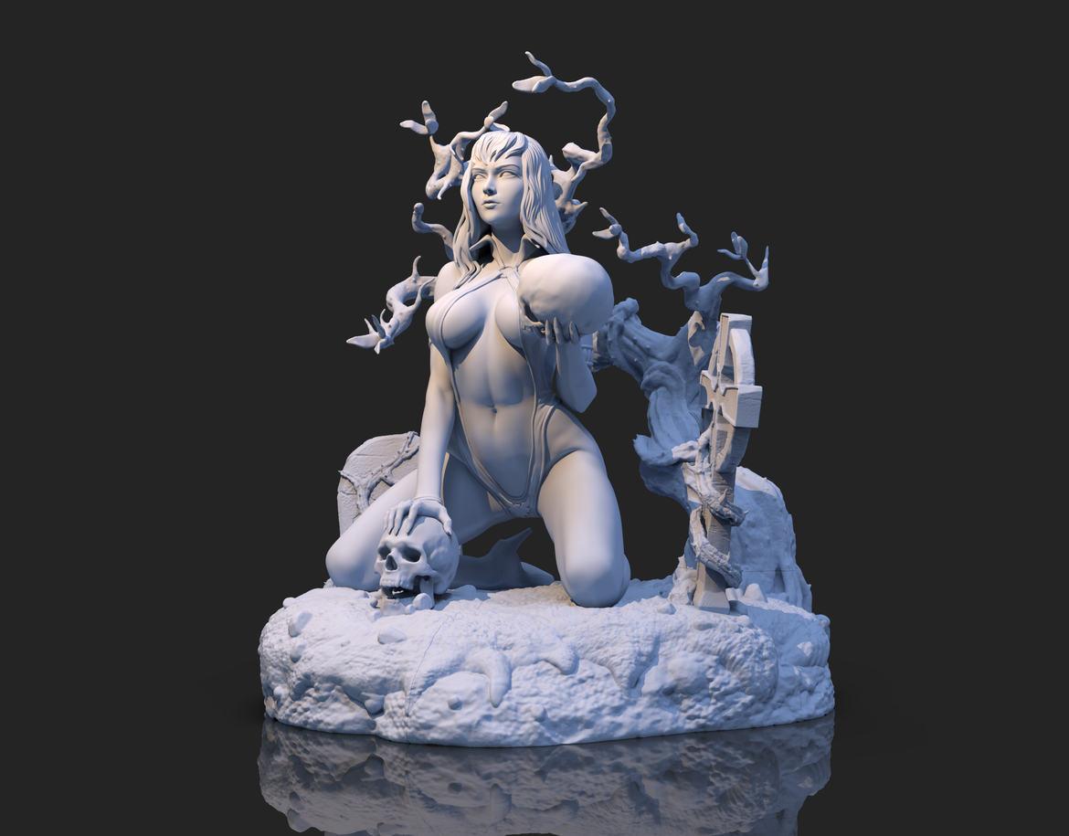 0486 Vampirella NSFW (1322) - STL 3D Print Files