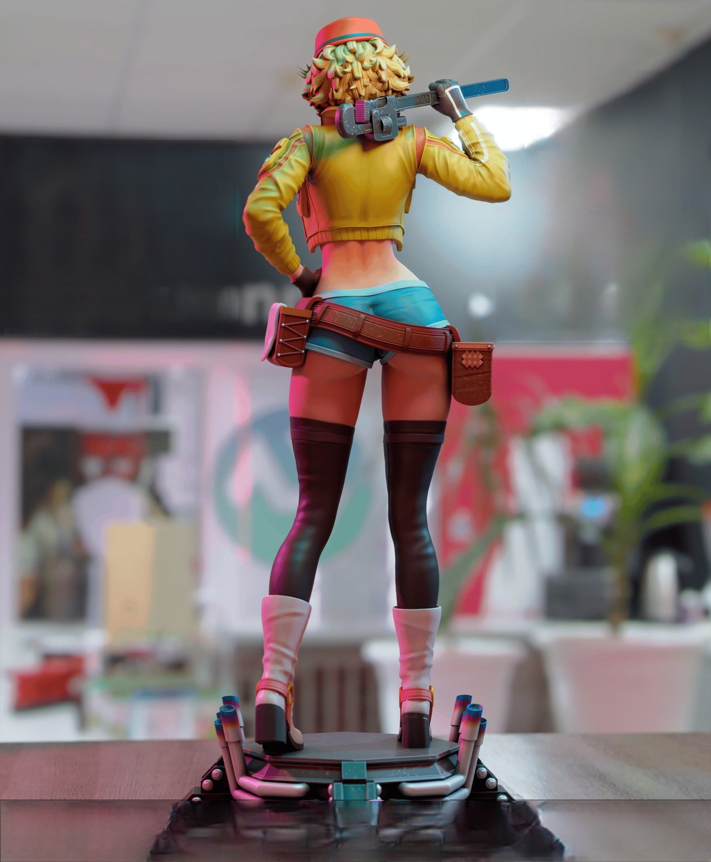 0451 Cindy Aurum NSFW - Final Fantasy - STL 3D Print Files