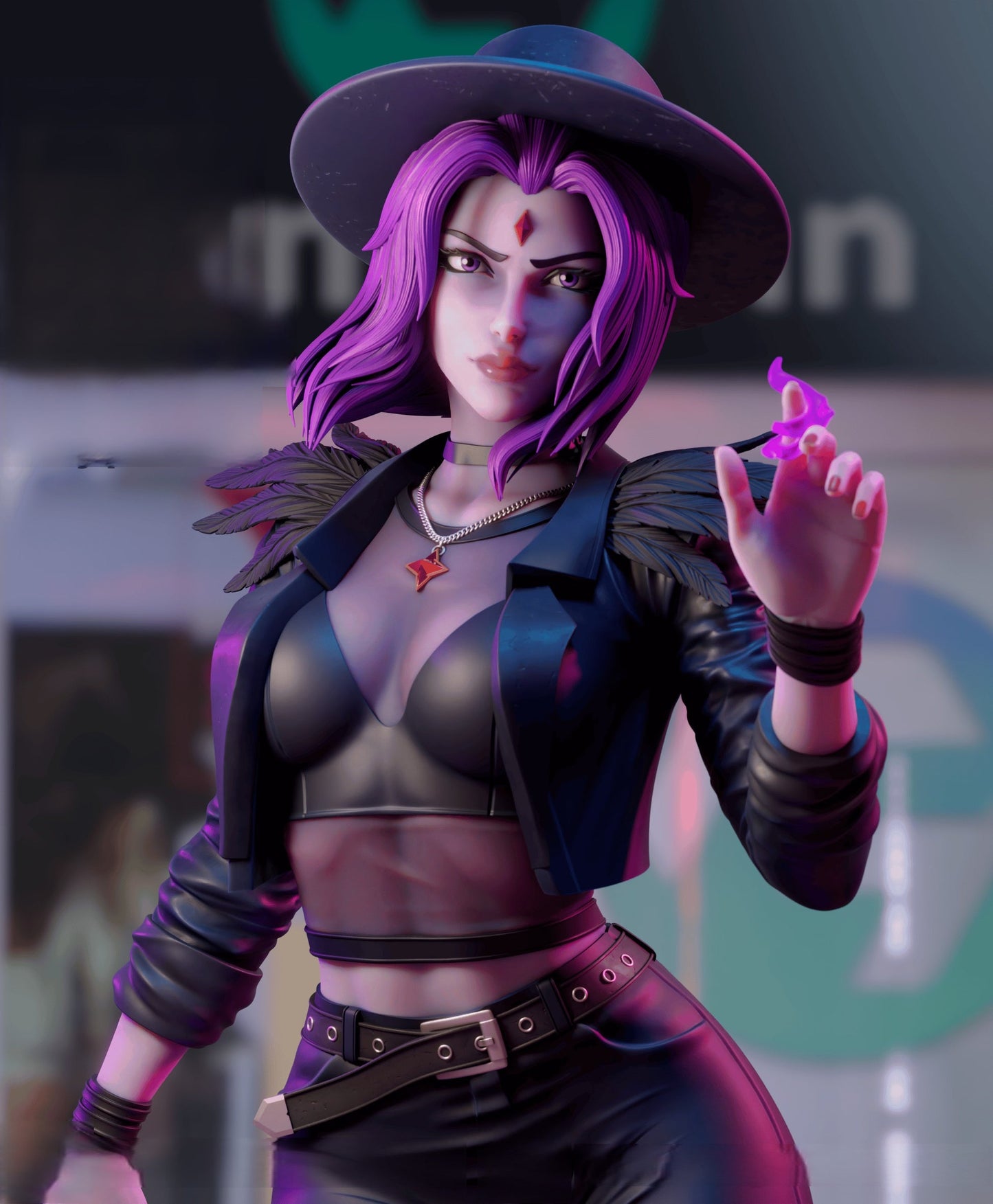 0499 Raven NSFW - DC Comics (1660) - STL 3D Print Files