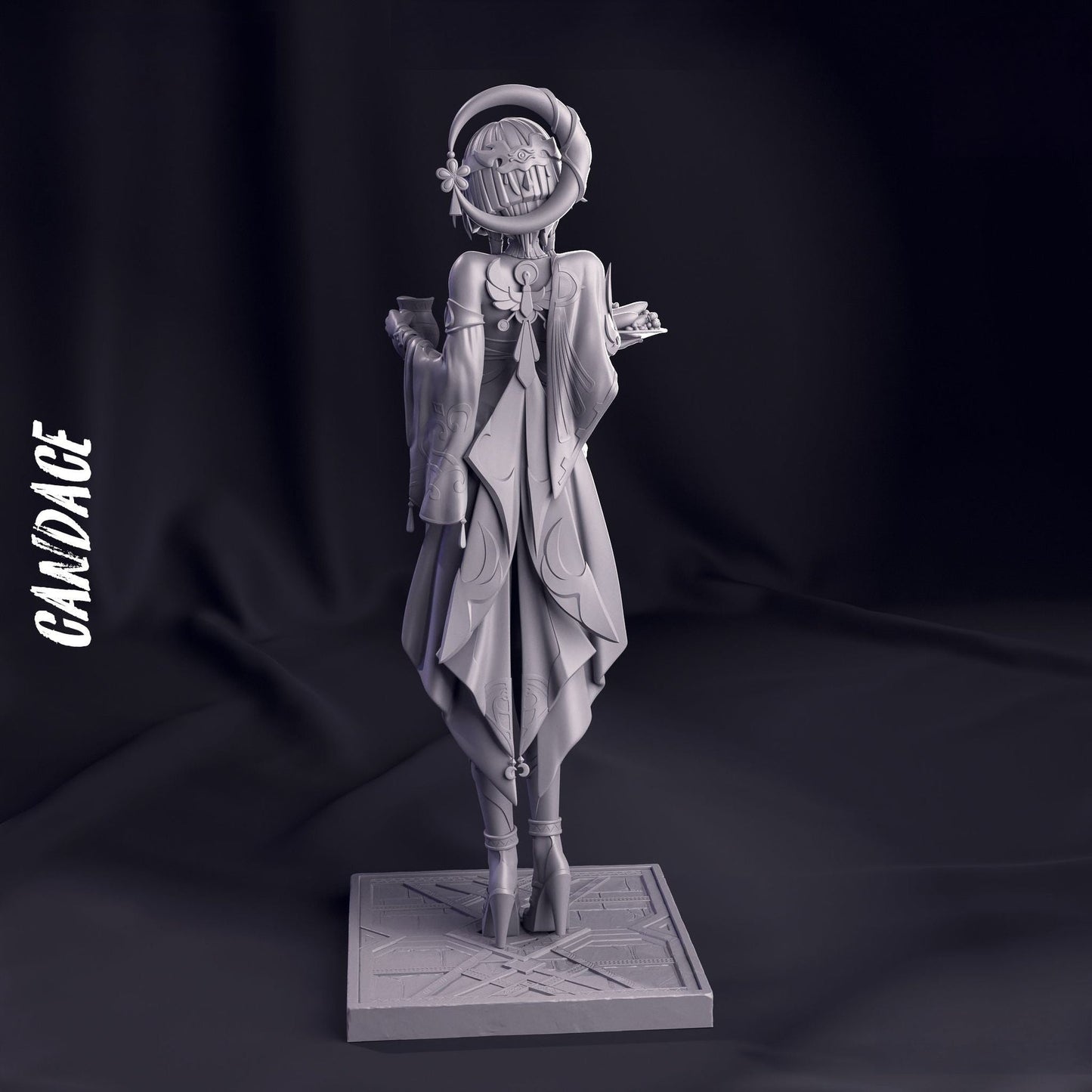 0721 Candace - Genshin Impact - STL 3D Print Files